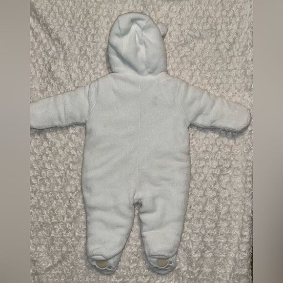 NWOT~-MINIWEAR Infant Little Bear Hooded snowsuit - Picture 4 of 6